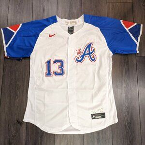 Ronald Acuna #13 Atlanta Braves City Connect Baseball Jersey